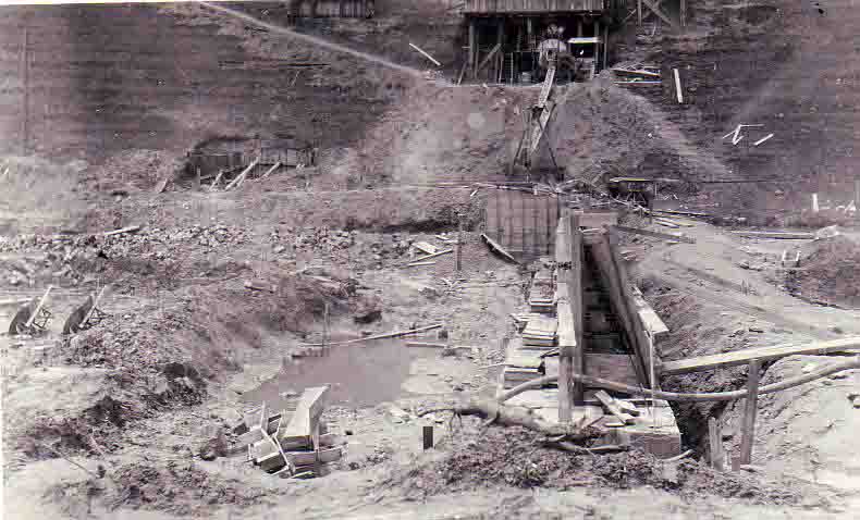 1924 Filter west end north wall looking west